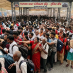 चारधाम यात्रा ट्रांजिट कैंप में अव्यवस्था, पंजीकरण के लिए लगी लंबी कतारों में धक्कामुक्की