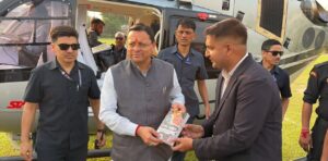 मुख्यमंत्री धामी का टनकपुर पहुंचने पर भव्य स्वागत…